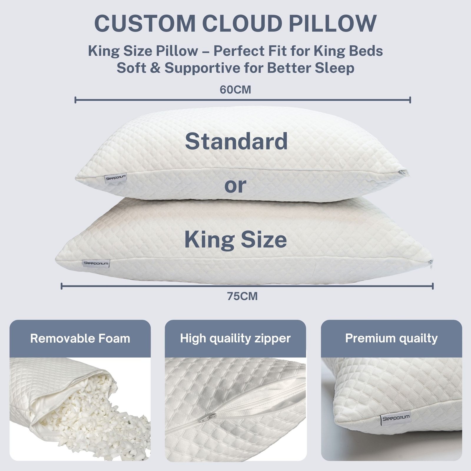 Image of sleeporium stage pillows